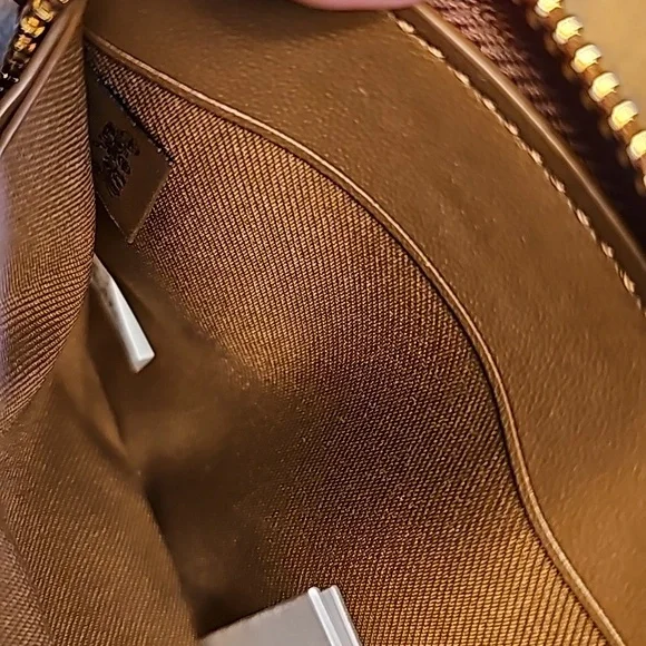 Coach Long Zip Around Wallet In Rainbow Signature Canvas - Picture 12 of 13